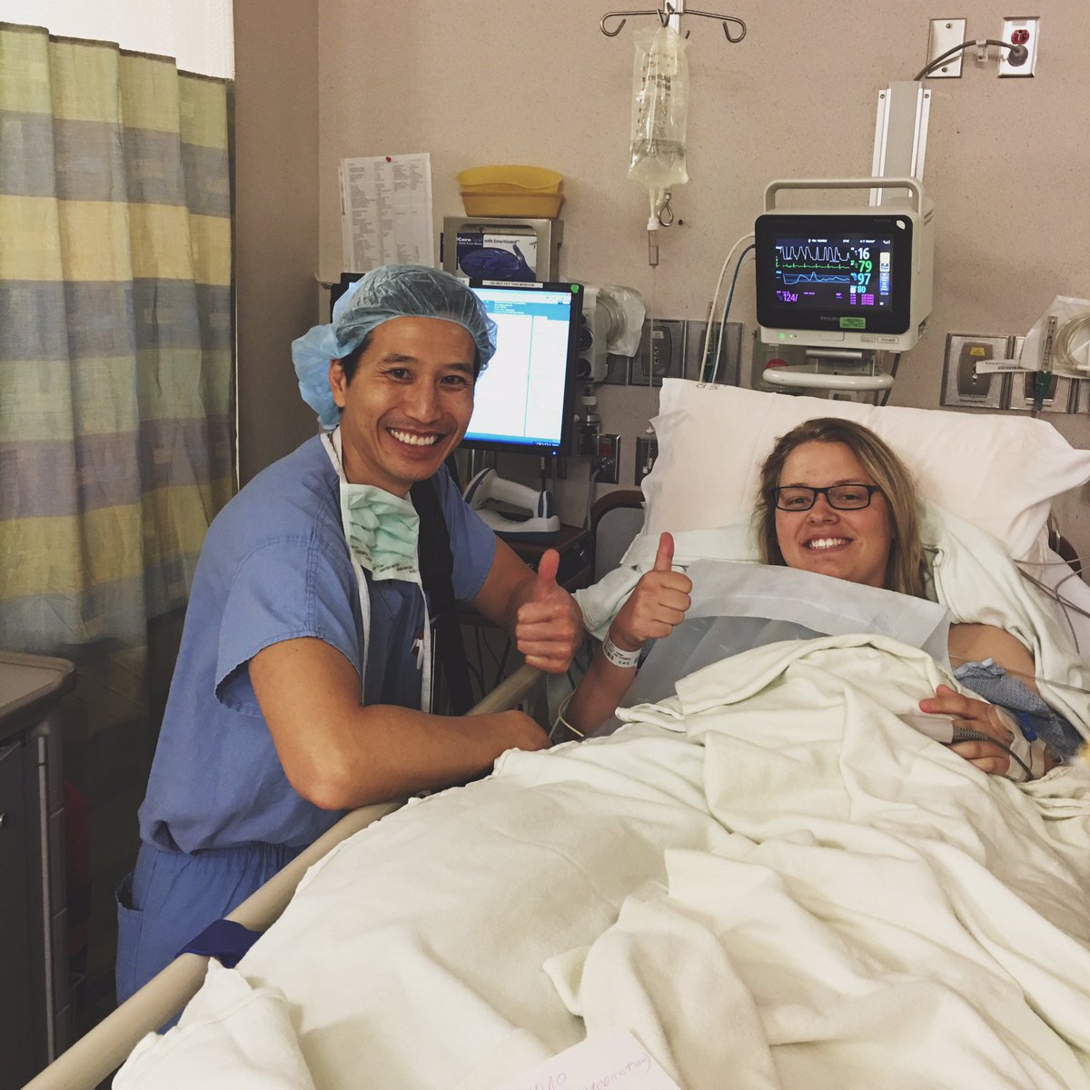 alinarogers_'s tweet photo. Surgery was a success. At home now and on the road to recovery.💯👍 #FAIsurgery https://t.co/5tOrD01k5h