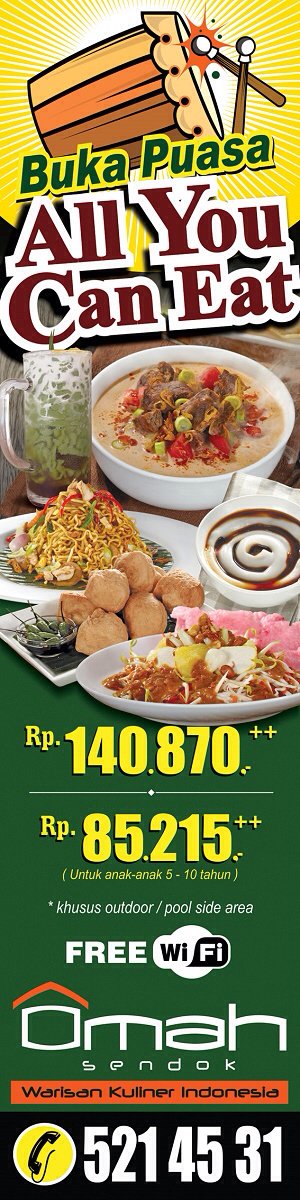 Paket spesial menu buka puasa di Omah Sendok! Yuk reservasi sekarang juga!