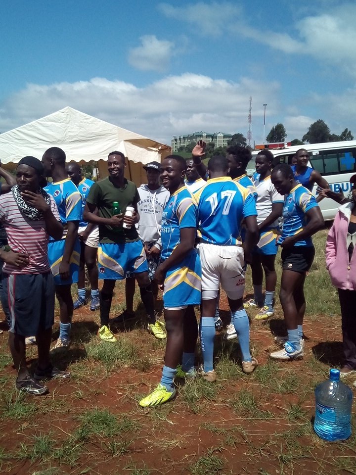 DMwangi_'s tweet photo. @MountKenyaUni Rugby team ready for @africanazarene #KingsOfRugby #MK7s https://t.co/bh7tSRueXl