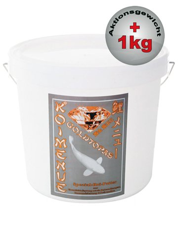 Koimenue's tweet image. #Sonderangebot #Koifutter KOIMENUE®-Goldtopas 33/12 EX | 8kg | 3mm | nur 90,- € -&amp;gt; bit.ly/1KUytcn