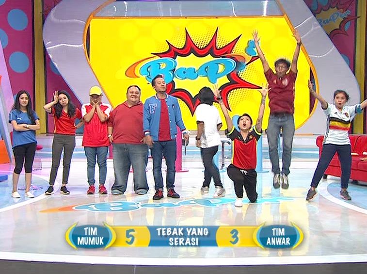 Game tebak yg serasi pemenangnya adalah tim @mumuk_gomez #TerusTerusanBaper