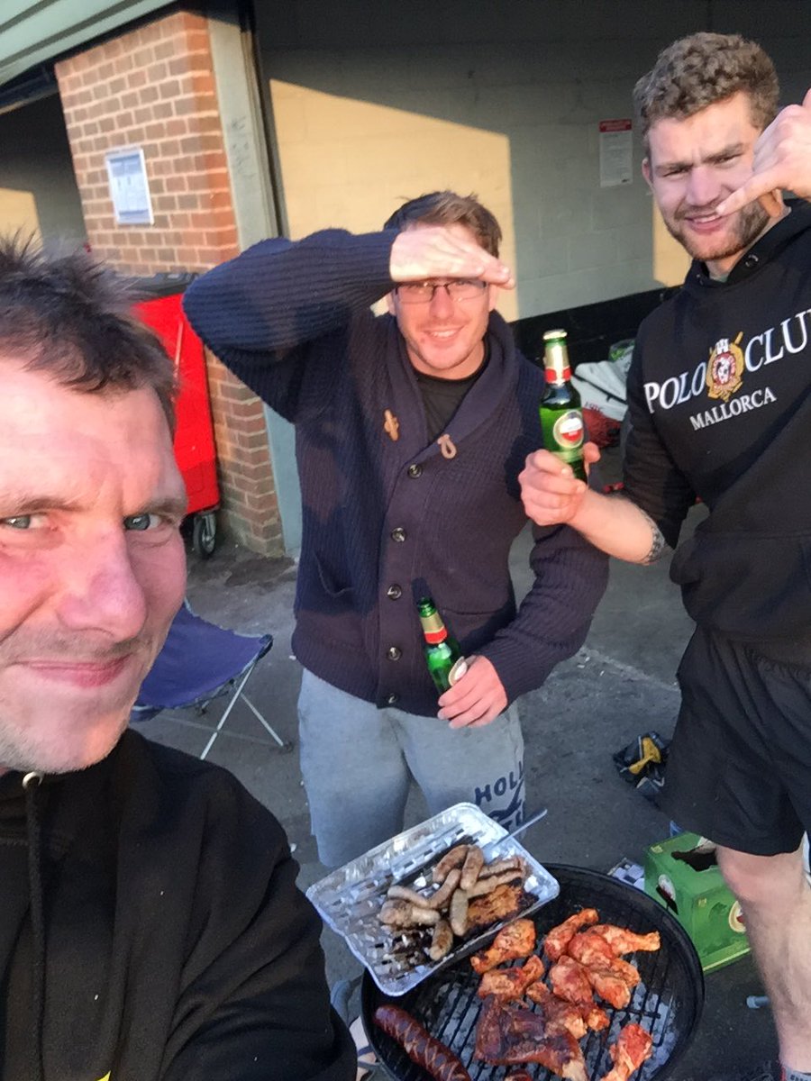 Bbq fixing be bikes lads. Great fun
