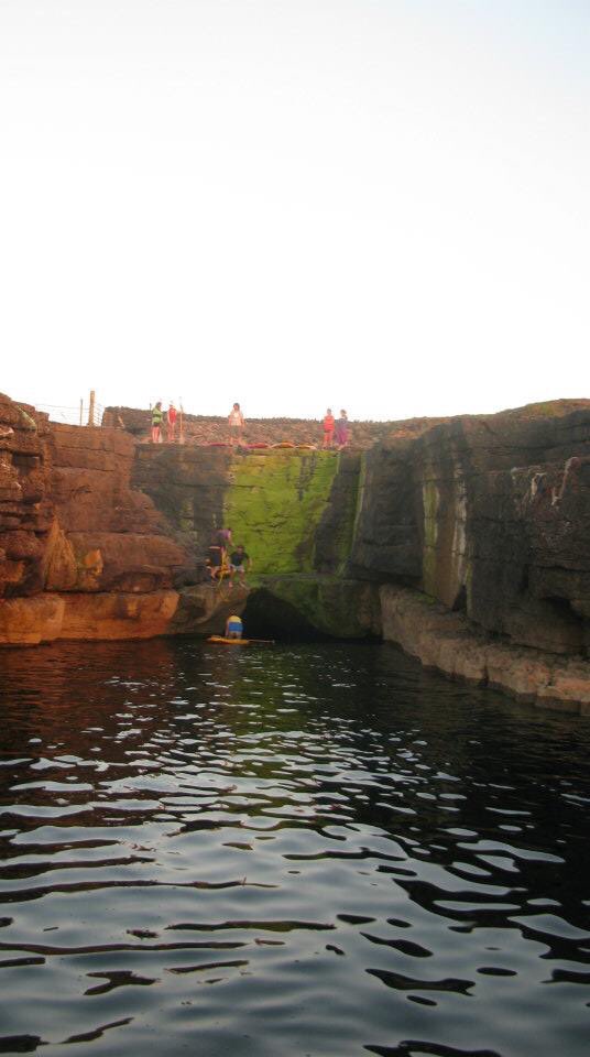 #sunset in Ireland, best seen from a #standuppaddle craft. #WildAtlanticWay #travelstoke #bucketlist #adventuretime