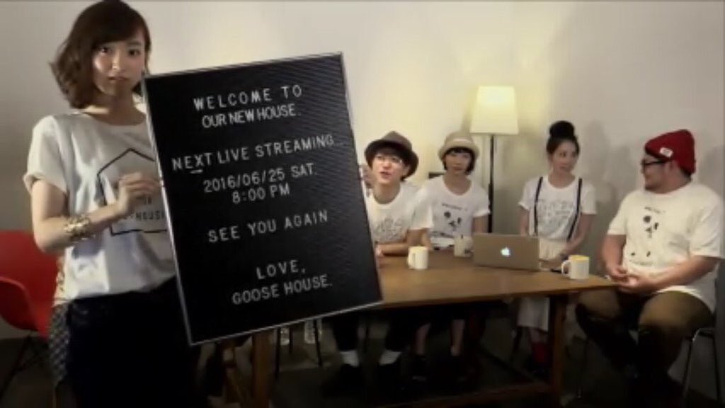 ssGoosehouse's tweet photo. 新しいハウスで初のUst!!
やっぱりGoosehouse最高ですね👍
2時間あっという間でした！！
来月も楽しみです✌️😄✌️
#house7 
#RTしたハウスメイトさん全員フォロー https://t.co/Ugg7cX6Dhe