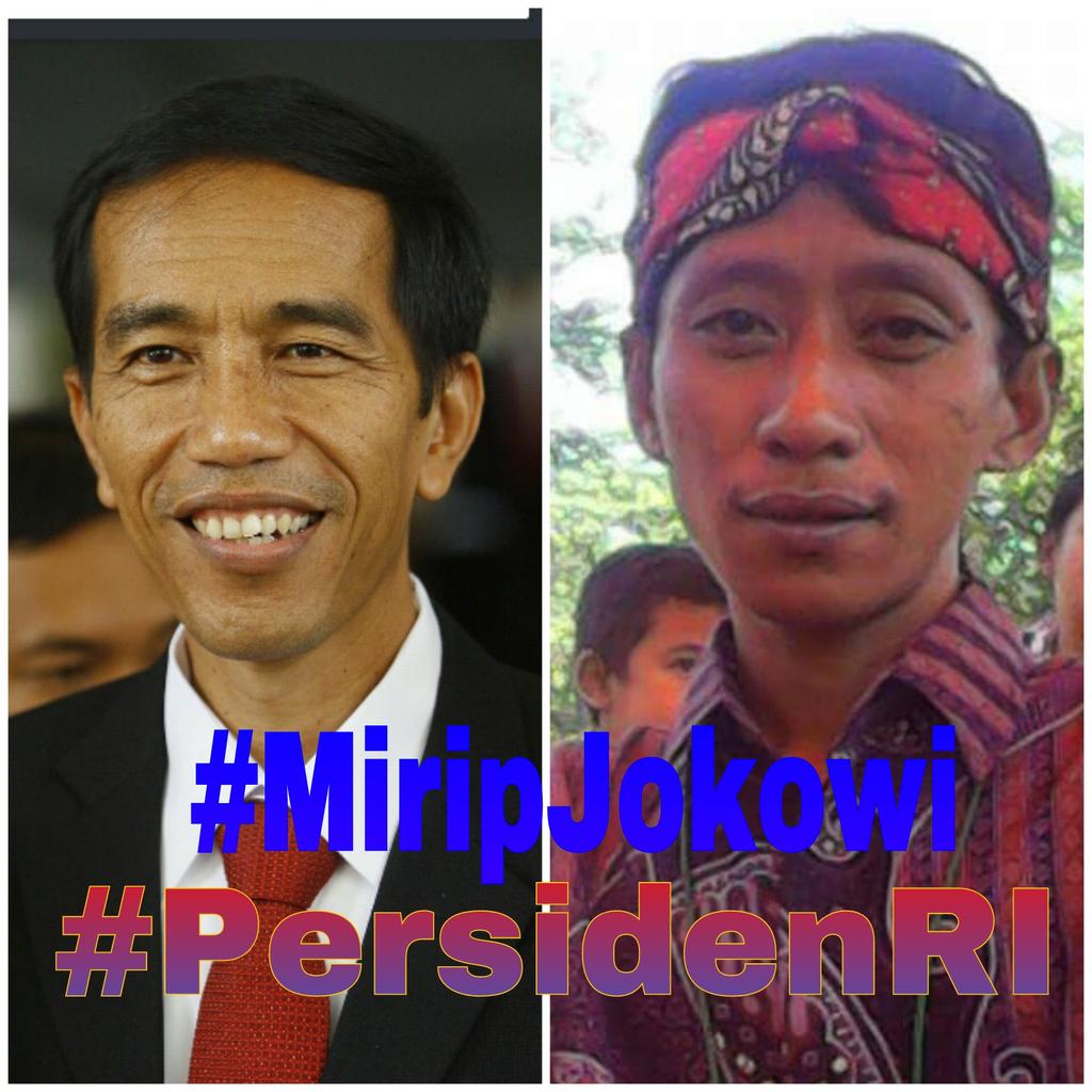 Kata orang wajahku #MiripJokowi bener gak sih ? #PersidenRi <a href="/jokowi/">Joko Widodo</a>