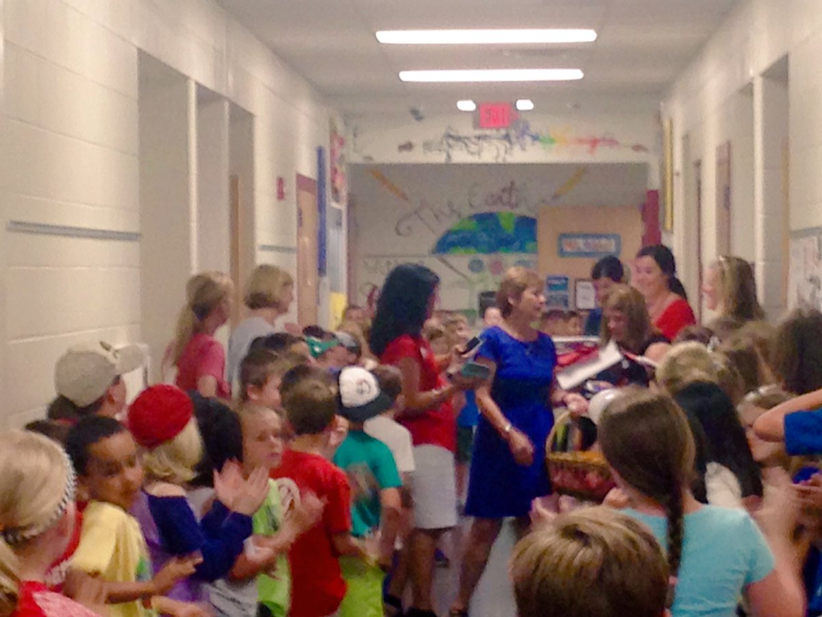 beechwood_tiger's tweet photo. Just a couple more pictures from Mrs. Stevens celebration yesterday.. The students and staff will miss you! https://t.co/OKYzo5ruwI