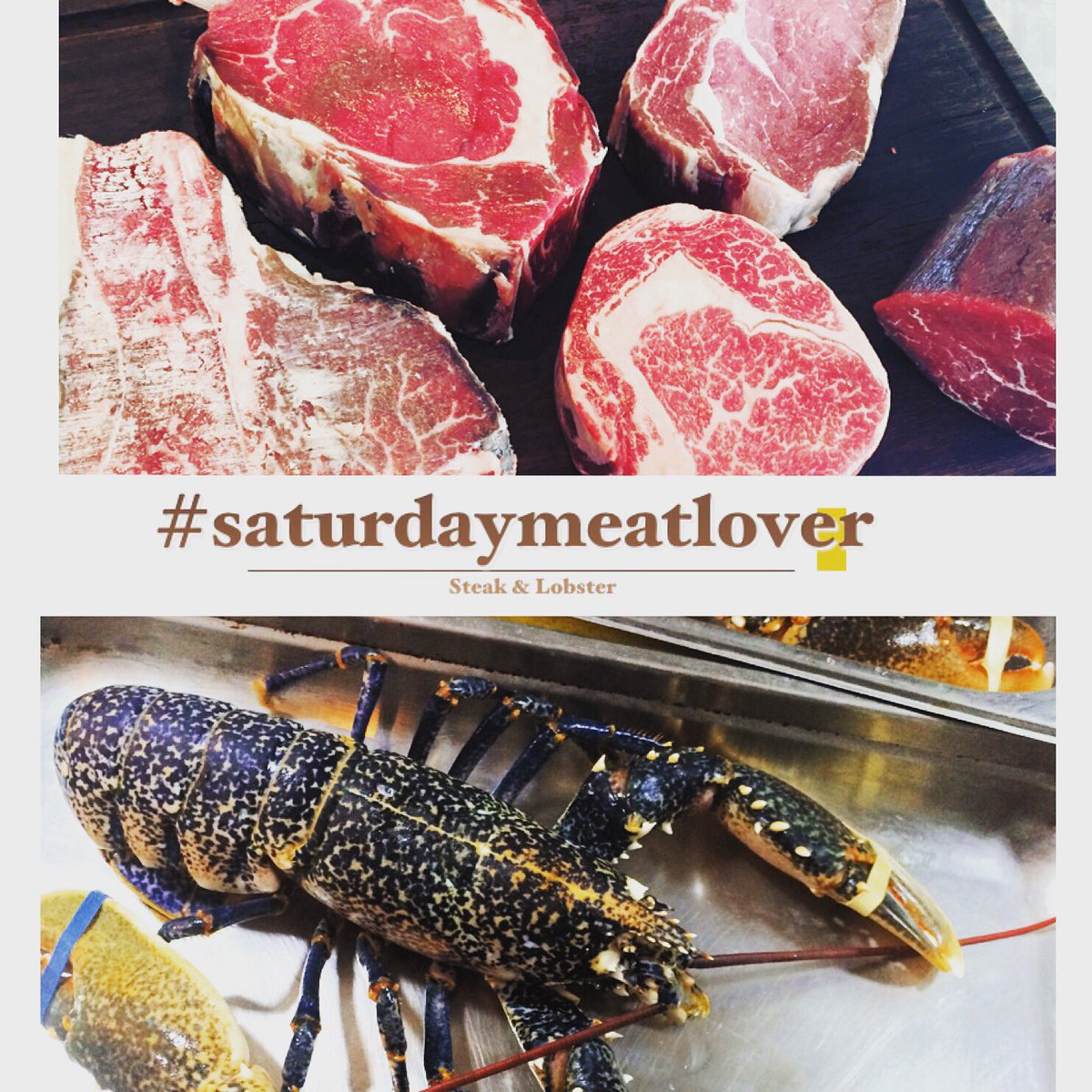 aymeric_rodas's tweet photo. @YorkandAlbany #saturdaymeatlovers @ChefWillStanyer steak &amp; lobster!
#foodies #steak #Camden @GordonRamsayGRP https://t.co/alLB6mbmB2