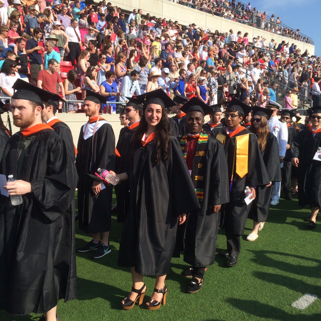RPIAlumni's tweet image. The members of #RPI2016 are seated and ready to graduate from the hallowed halls of @rpi! #RPIcommencement