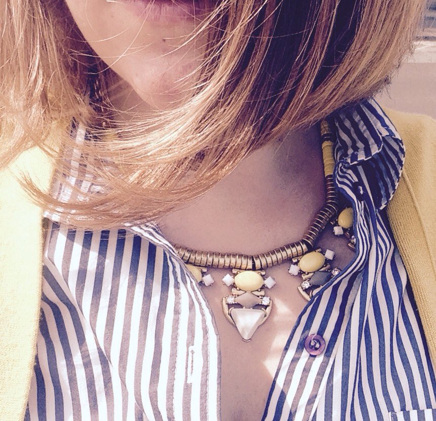 Cheers @HannahMckimm 
I 💛 my Pavillion necklace 
<a href="/StellaandDotSSM/">Stella & Dot</a>
