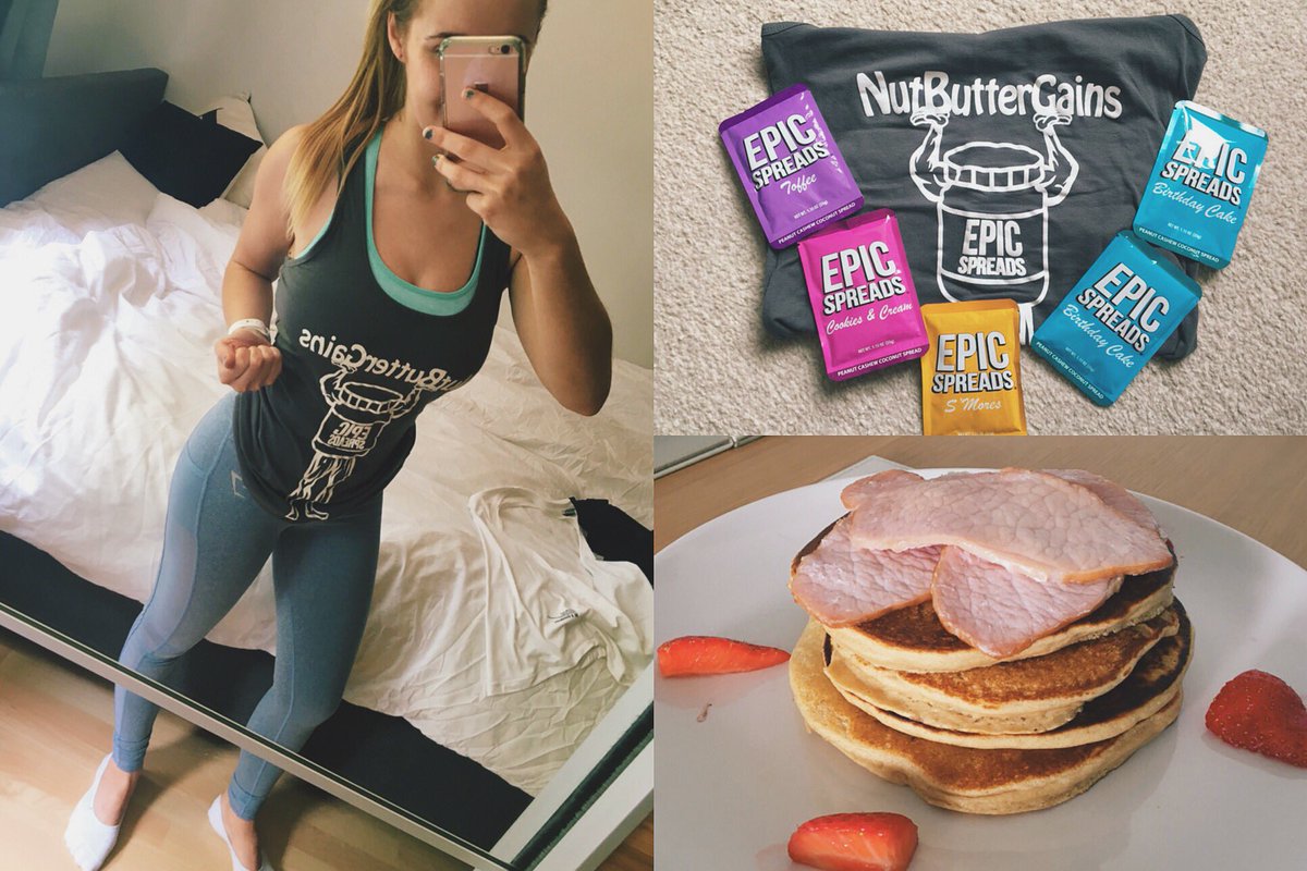 robynyarrow's tweet photo. @EpicSpreads you da best ☝🏼️ thanks for the samples and t-shirt! I demolished a pack of birthday cake 😍 https://t.co/sJwAhSn7hZ
