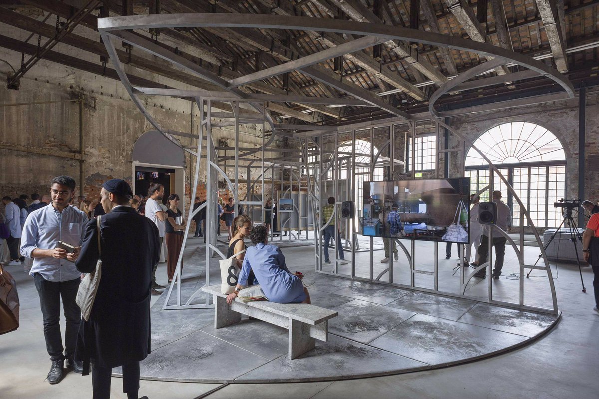 SupportCulture's tweet image. 🇧🇭 #البحرين تحضر للمرة الرابعة في «بينالي العمارة» في البندقية، عبر جناح &quot;أماكن الإنتاج - الألمونيوم&quot;