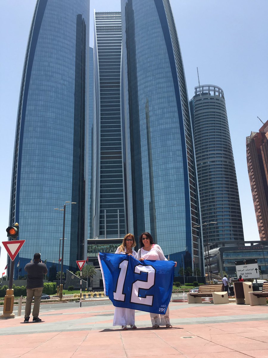 tracybanfield's tweet photo. Brought the 12 to Dubai and Abu Dhabi with us! #turnthevolumeupto12 https://t.co/m7NROQaK9e