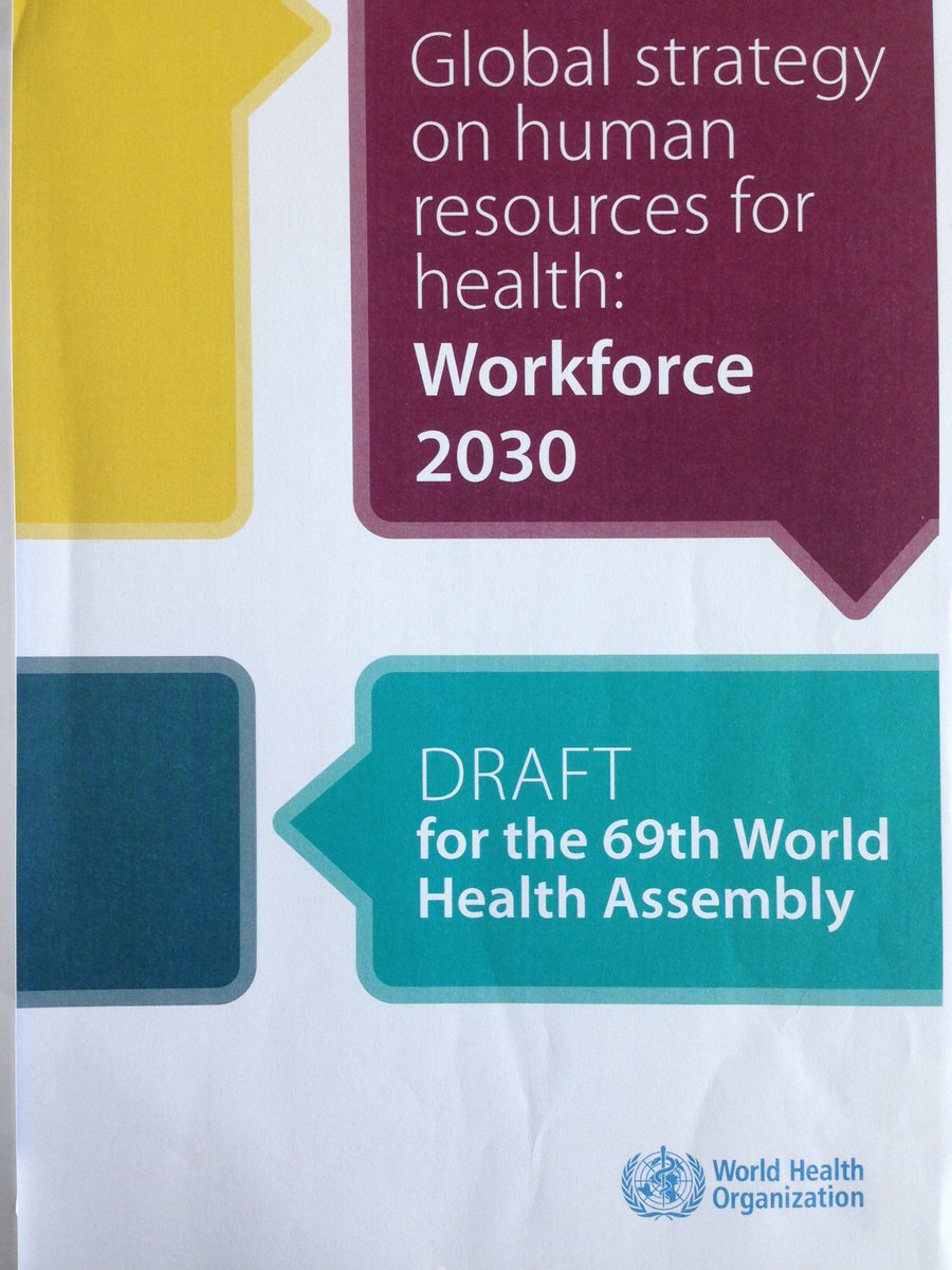 JimC_HRH's tweet photo. #WHA69 Foreign Policy &amp; #GlobalHealth network ("Oslo Group") acknowledges &amp; welcomes #Workforce2030 &amp; #ComHEEG https://t.co/5W8Pxe61PT