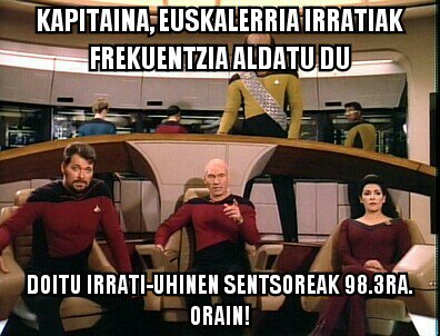 makilakixki's tweet photo. Euskalerria Irratiaren abenturak jarraitzen du... #FMeme983 #BelaunaldiBerria https://t.co/YkC74boDCR