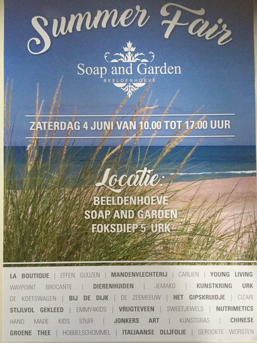 Overzicht van de standhouders