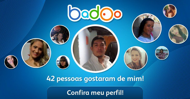 Conviva com Juarez e outras novas pessoas bem divertidas pertinho de você quando entrar no Badoo!