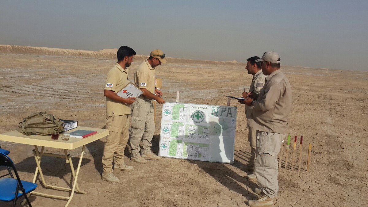 IraqNpa's tweet photo. Our humanitarian activities are ongoing to clear more lands that will be used for housing in Basrah.  @NPAdisarm https://t.co/gT8J2HuOin