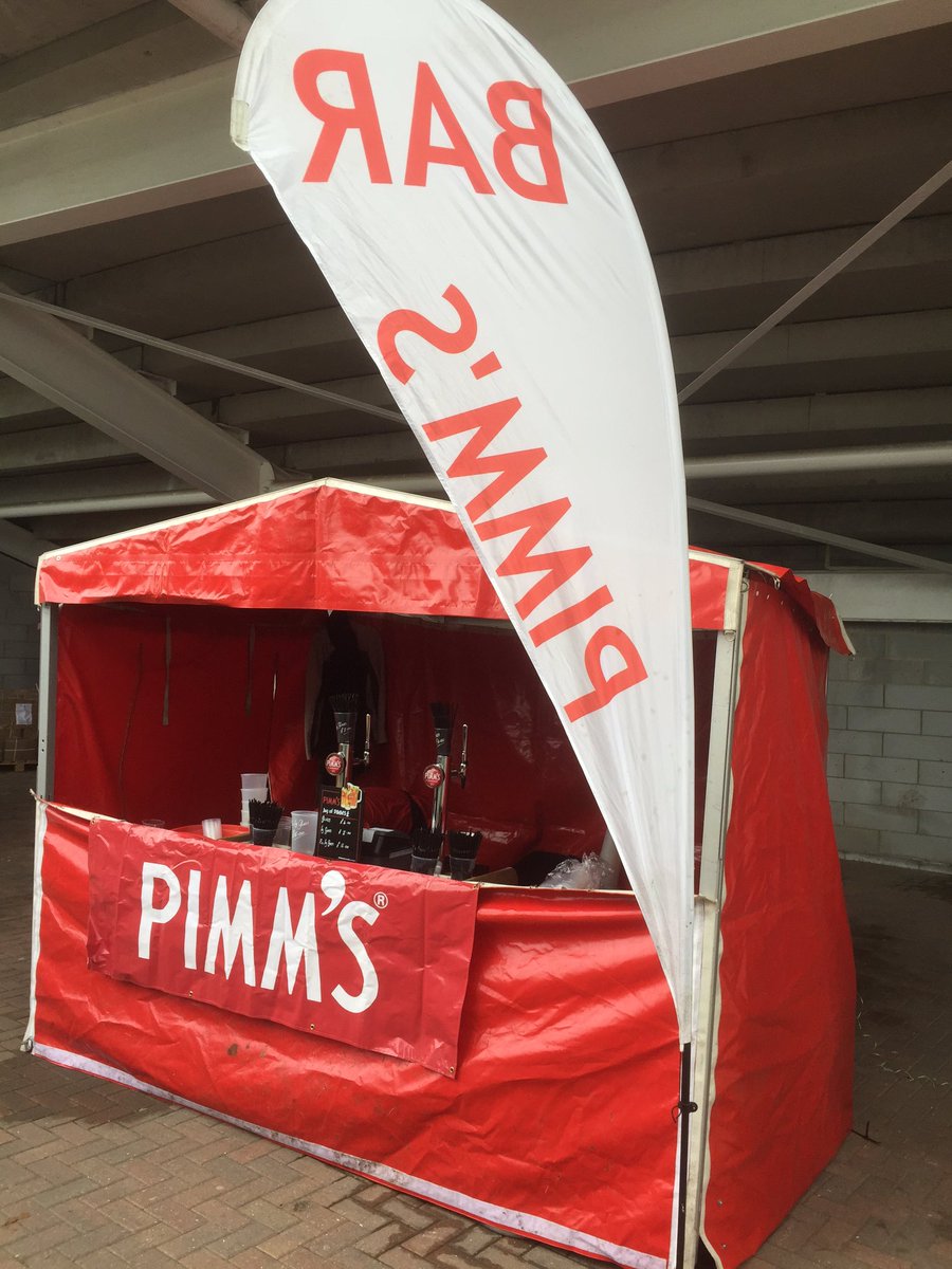 PimmsVan's tweet photo. Teeside Airshow all set plus @DurhamCricket day 2 of the test match fingers crossed for more sun https://t.co/LqBQblOywJ