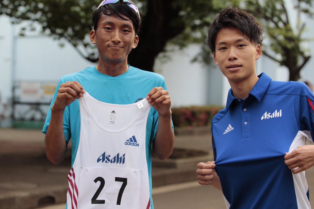 高橋宗司選手 アサヒ飲料ユニお披露目! 世田谷記録会 EKIDEN NEWS Scoopnest