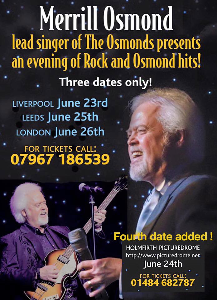 Merrill Osmond (@merrillosmond) on Twitter photo 