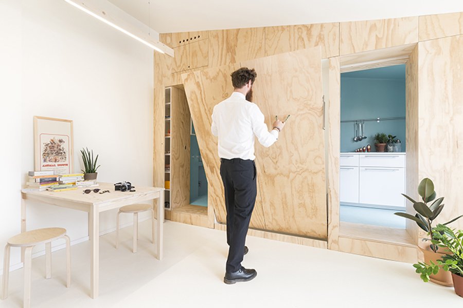 PorcelaniteDos's tweet photo. Así funciona la Ocs House: la casa transformable de los arquitectos milaneses #StudioWok https://t.co/QSGm2WMY9q https://t.co/yE7I63Mz1X