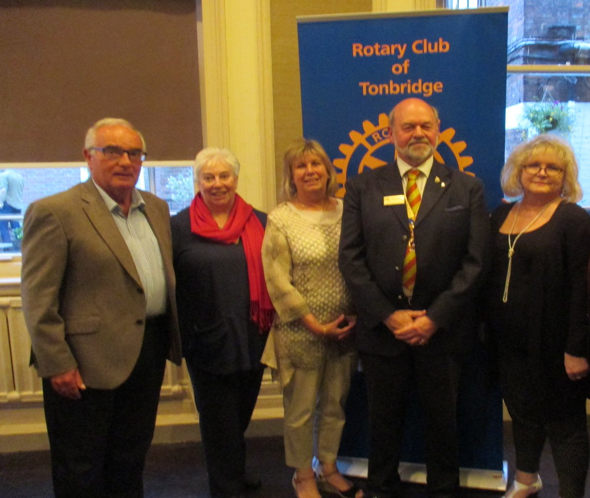 rotarytonbridge's tweet photo. The first of our #FriendsofRotary Celebration Dinners. https://t.co/ge6KTgnz5Y