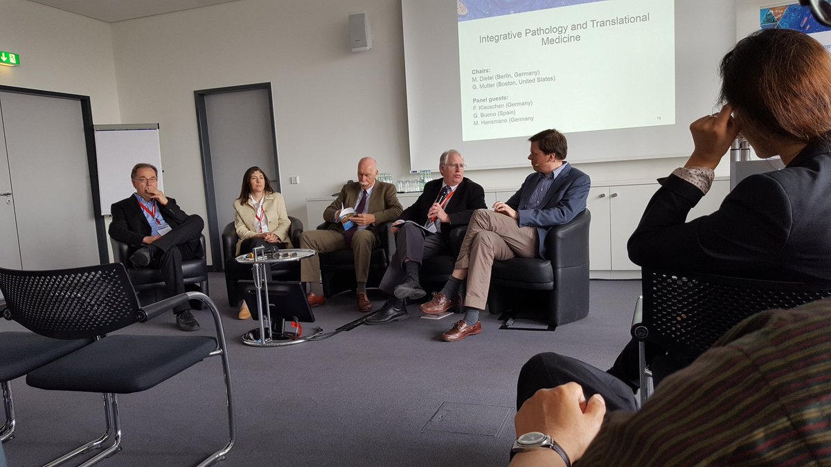 sabine_leh's tweet photo. What is #digitalpathology? Computational pathology? Panel discussion #ECDP2016 https://t.co/flOEWoPCx6