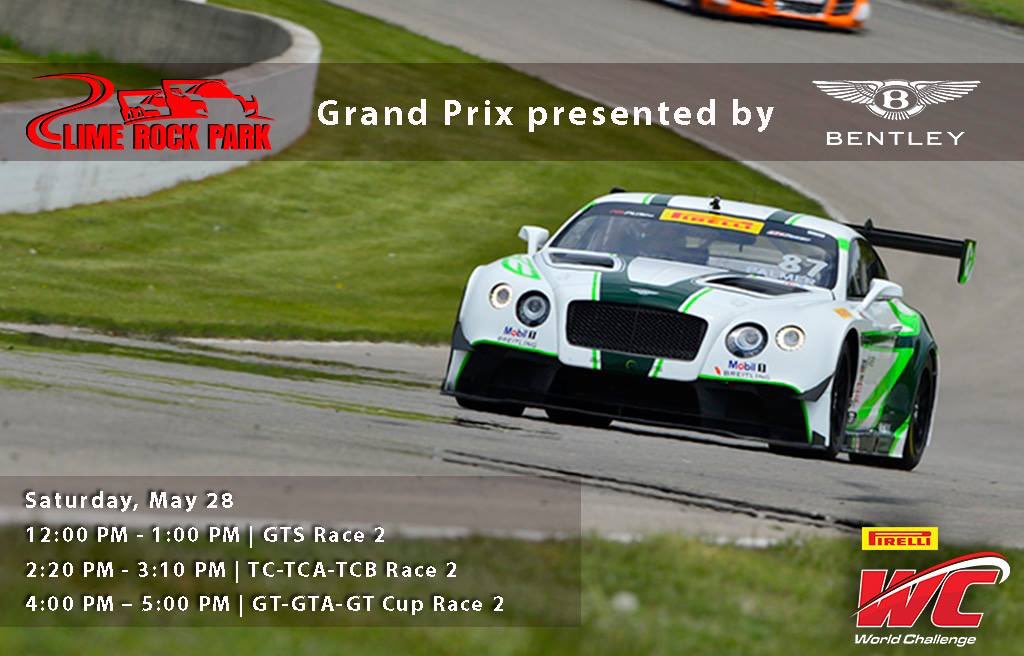 Here's a look at what we have on tap today. 
Live Stream: world-challenge.com/streamvideo
#PWCLRP