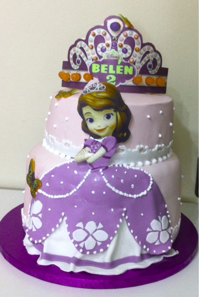 Elnasauce's tweet photo. tarta princesa  Sofia  https://t.co/ABOYzaOnvN https://t.co/kPWOYuYjT0