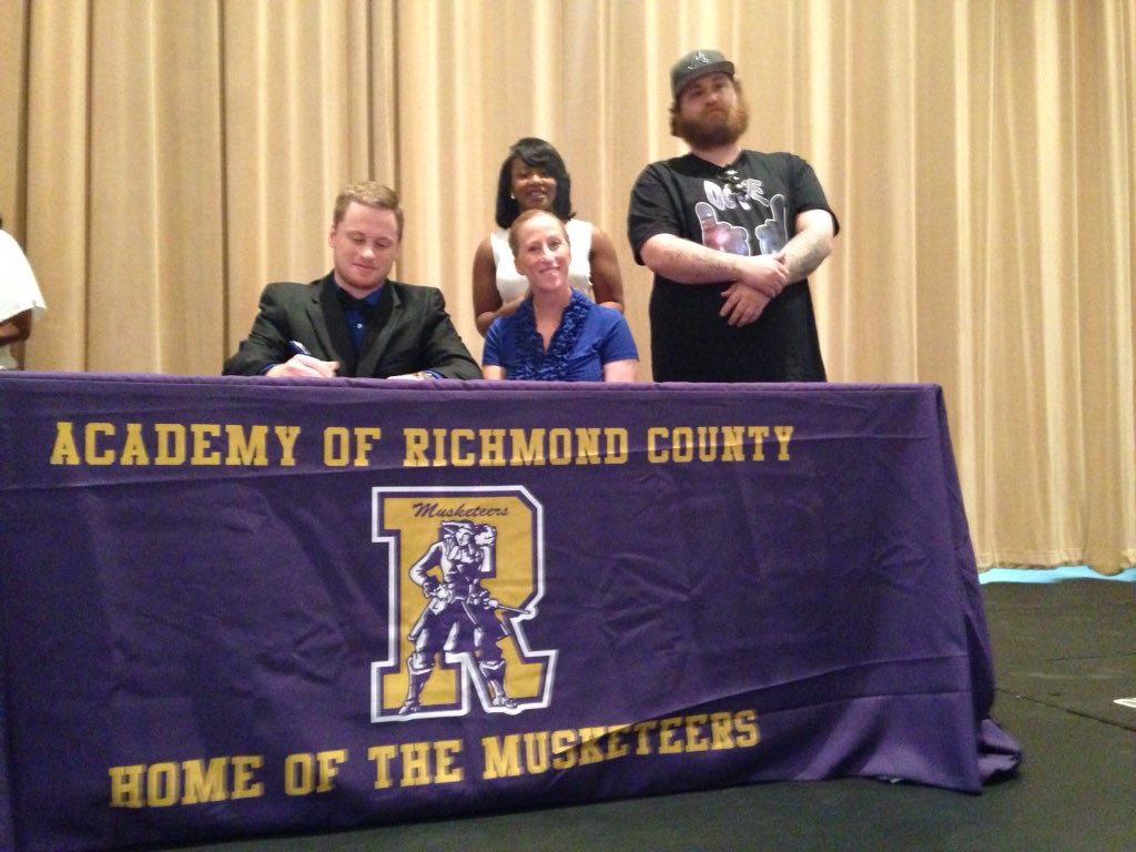 Congrats to ARC alum Devon Corbo on his signing to play football at Shorter University in the fall.