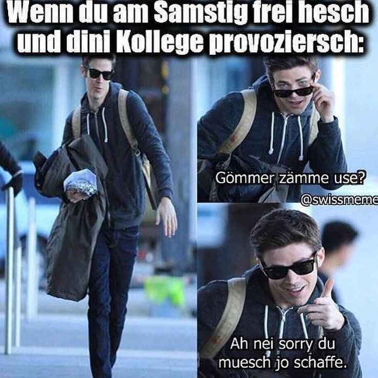 als wäre sie nit scho gnueg gstroft😂 by swissmeme