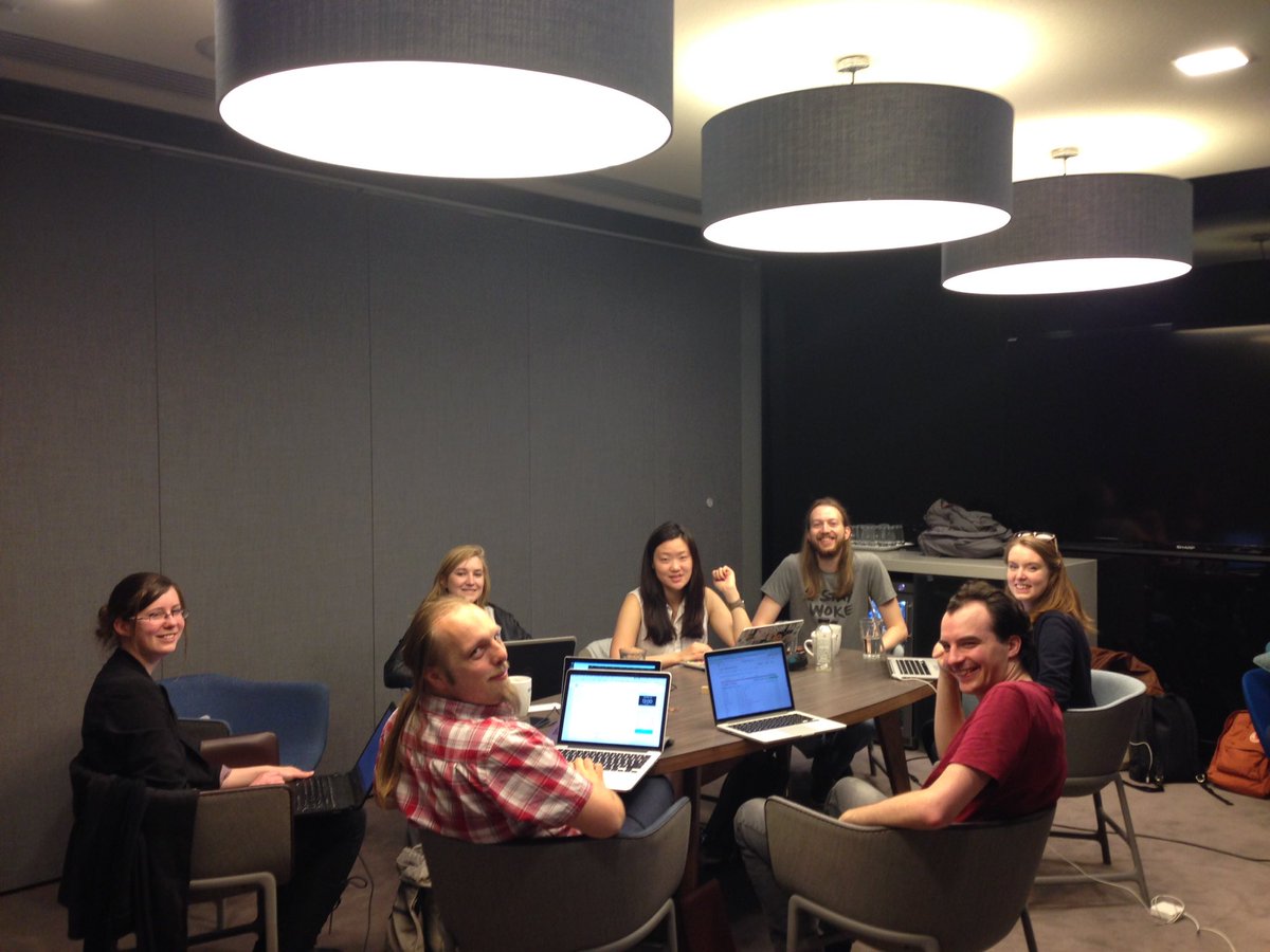 Team #CFG instructor hack day! Thanks for hosting us @TwitterUK @womeng