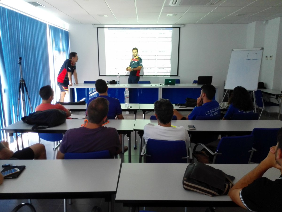 Juan Alonso (@juanalonsoesp) on Twitter photo <a href="/RFEVB/">RFEVB</a> clinic entrenadores en <a href="/civplorca/">Civp lorca</a> preparación táctica del partido con seleccionador Saurin y <a href="/cesarernandez/">César Hernández González</a> <a href="/RFEVB/">RFEVB</a> clinic entrenadores en <a href="/civplorca/">Civp lorca</a> preparación táctica del partido con seleccionador Saurin y <a href="/cesarernandez/">César Hernández González</a>
