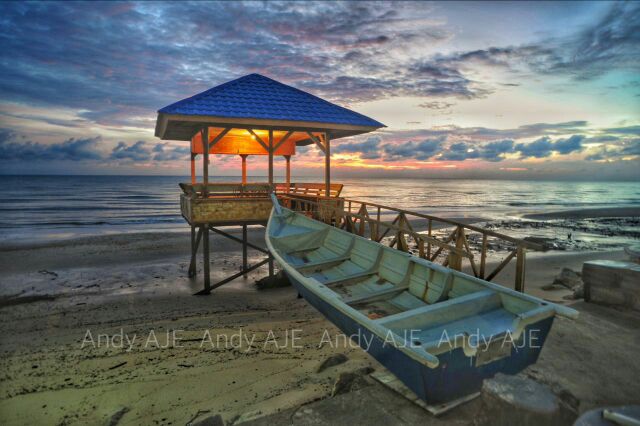 #ayokeriau menikmati sejuknya pantai pulau rupat, foto by andy junioru,lm