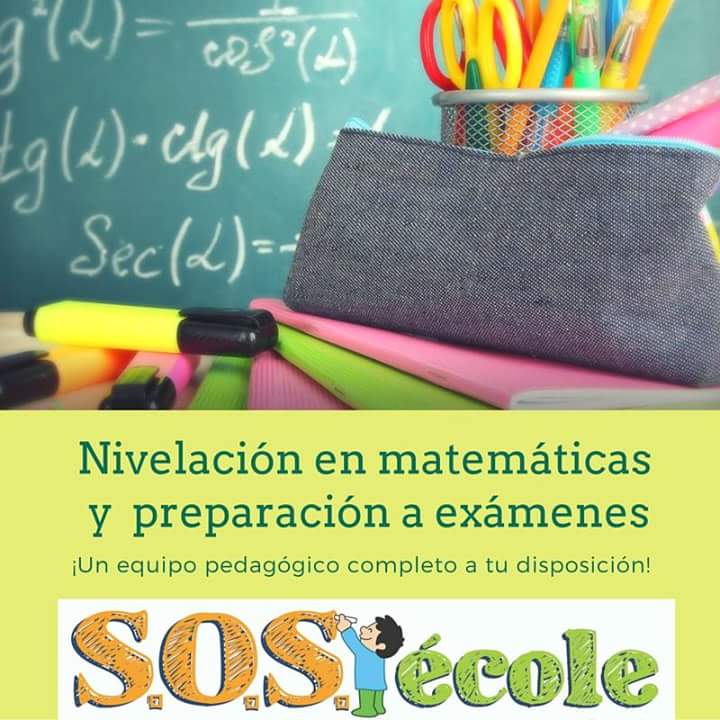 sosecolequito's tweet image. Clases de nivelación en nuestro centro pedagógico informe con Ingrid Salas Fouché 09 85 53 56 69  info@sosecole.com