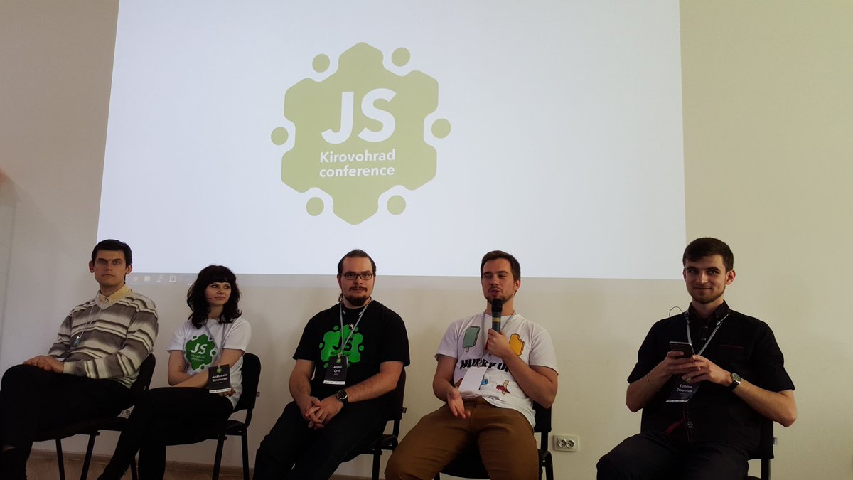 _termosa's tweet image. @KirovohradJS ends with slogan &quot;Basically, we can&apos;t do it in #JavaScript , but we can cheat here&quot; #KirovohradJS team