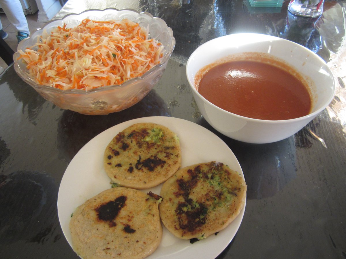 Heard about our Pop-Up Brunch tomorrow but you're not sure what the heck a #pupusa is? Here is a glimpse...