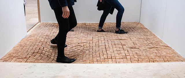 Kinetic timber block #flooring by ezhang.today <a href="/UniArtsLondon/">We've moved to @UAL</a>