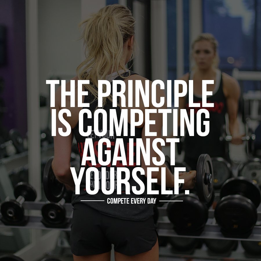 CompeteEveryDay's tweet image. Every day is you vs. you.