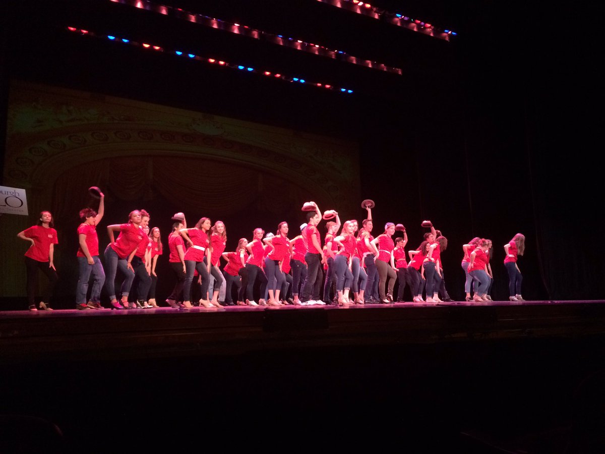 GKAwards's tweet photo. OLSH's THOROUGHLY MODERN MILLE in rehearsal #gkawards #2016gkawards https://t.co/dRzYDfPOW1