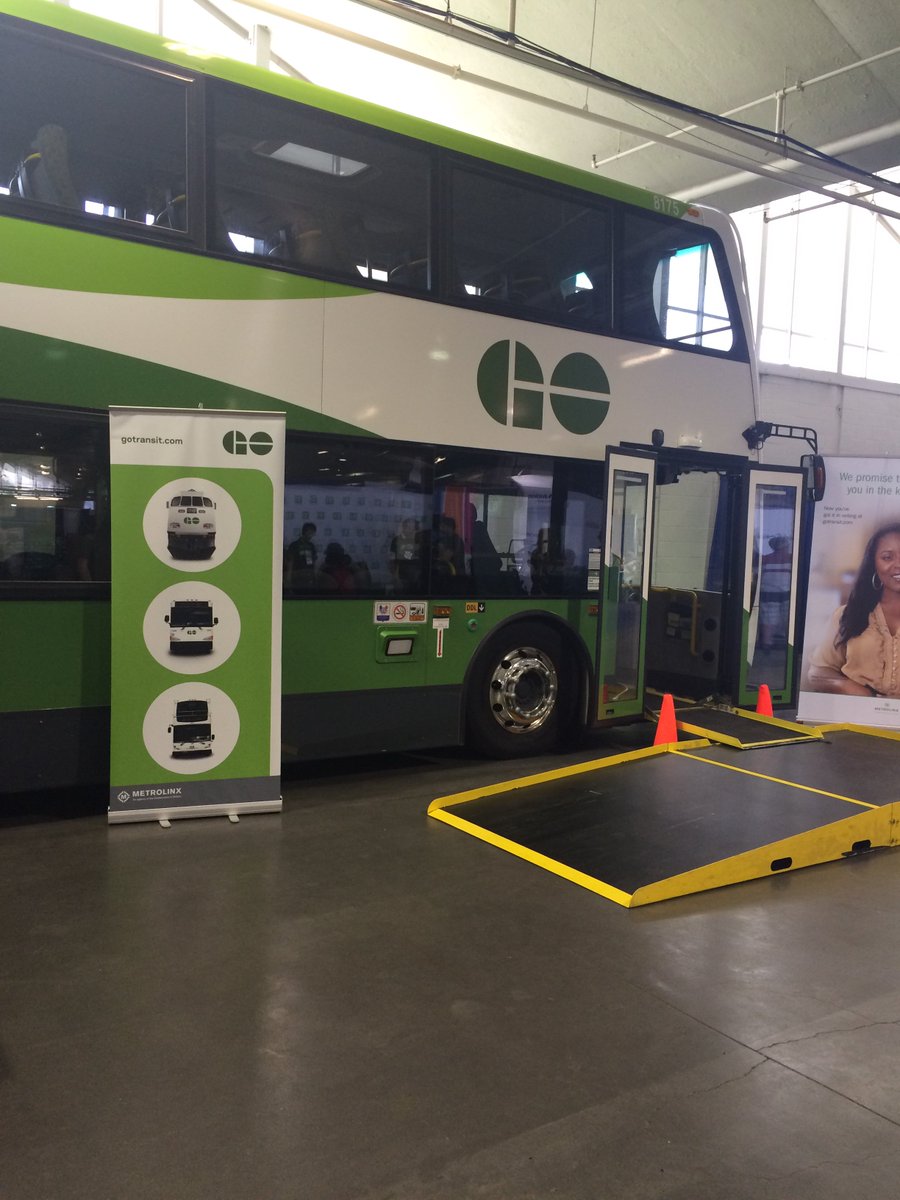 ExPlaceTO's tweet image. @GOtransit is on site at @PIM_Toronto! Visit them to find out all about their accessibility options. #pim16
