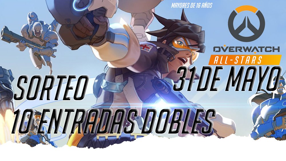 KNekro's tweet photo. ¡SORTEO 10 entradas dobles para venir a #OverwatchAllStars el 31 de mayo en Madrid!
RT para Participar https://t.co/rLkCPVTKqJ