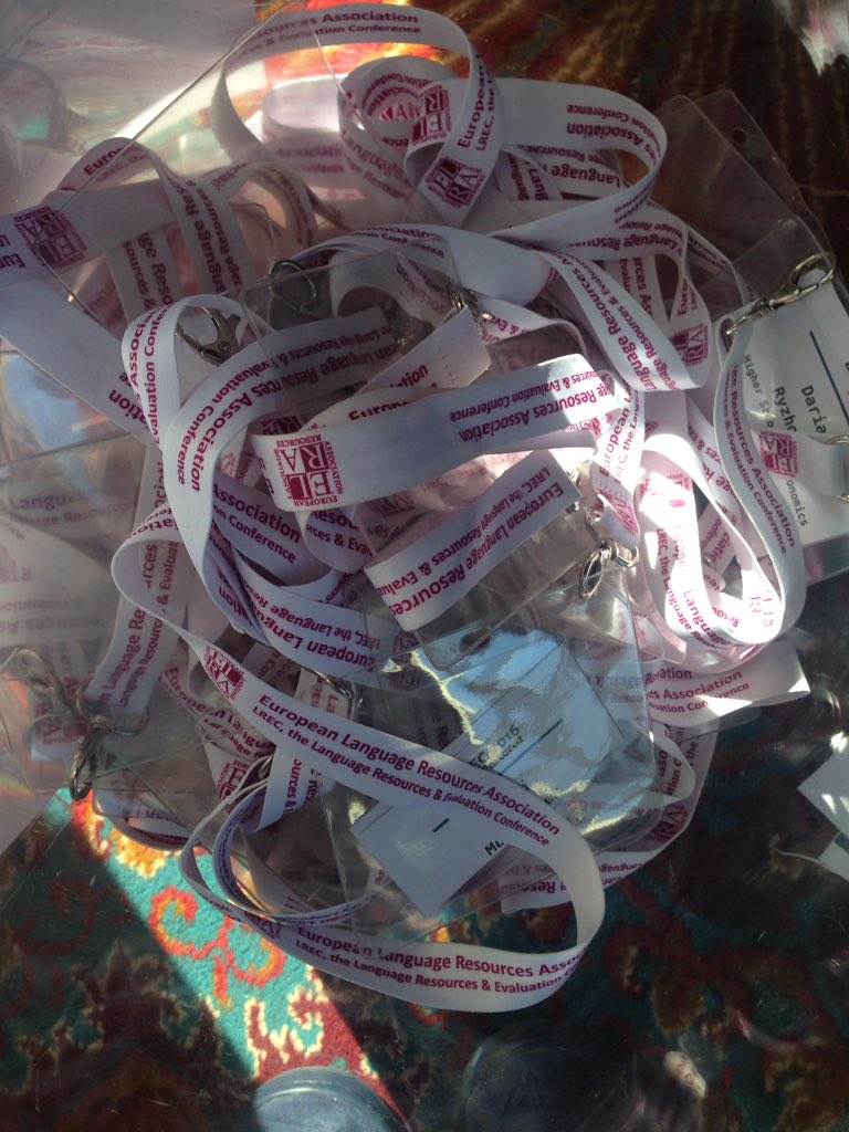 #LREC2016 is over now. Thanks 2 all of you! We hope you enjoyed this 10th edition (science &amp; fun). CU next time 🌏