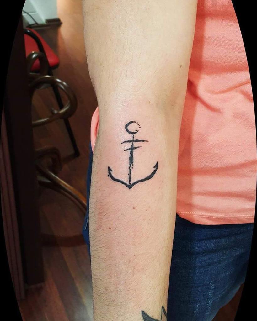 Anchor Tattoo | Tattoos for guys, Travel tattoo small, Mini tattoos