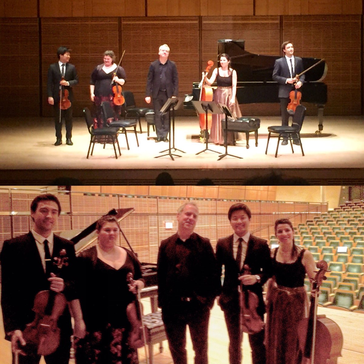 Fun night with <a href="/jeremydenk/">jeremydenk</a> at <a href="/carnegiehall/">Carnegie Hall</a> - zankel hall