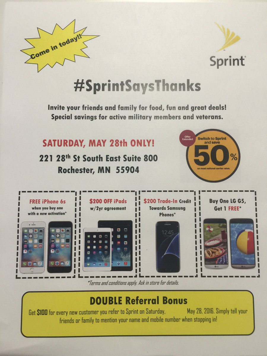 rtrsprint1's tweet photo. Today's the day!! #customerappreciationday @Erpratt @wilcox_dallin https://t.co/66kwQOeu2e