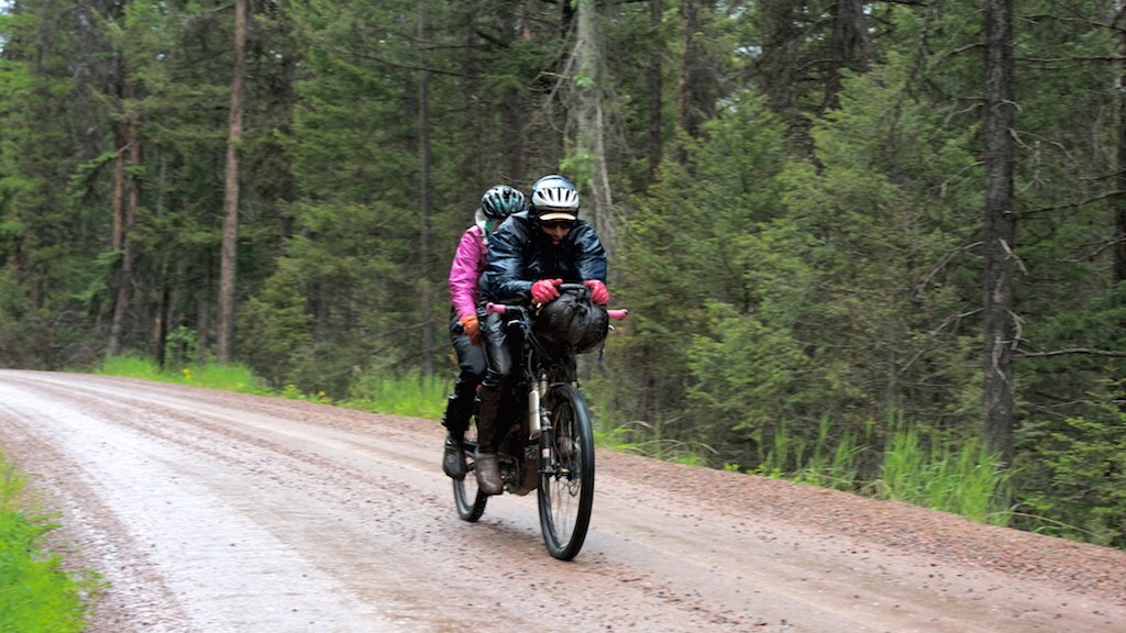 tandem bikepacking
