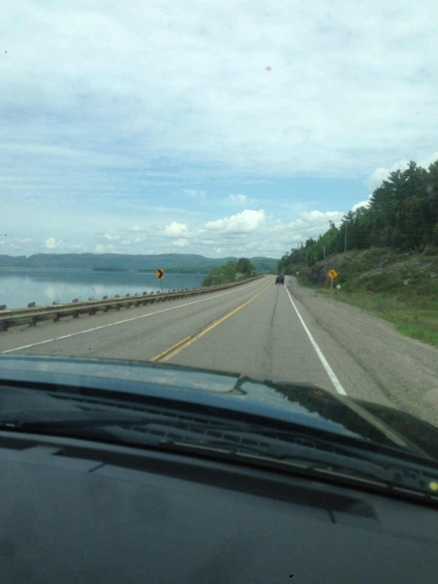 SpennyFish's tweet image. Absolutely beautiful ride from the salut to Thunder Bay. 🍁
