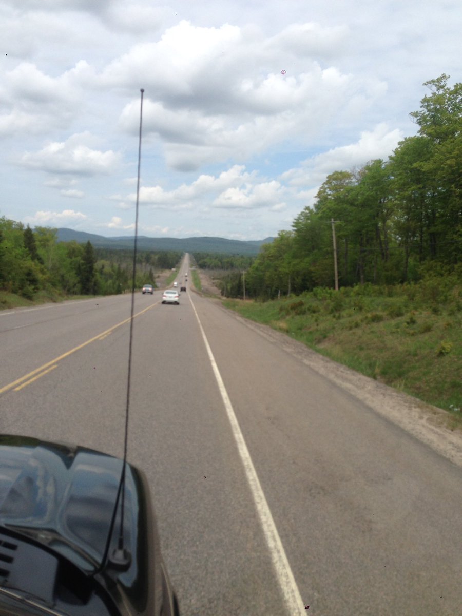 SpennyFish's tweet image. Absolutely beautiful ride from the salut to Thunder Bay. 🍁