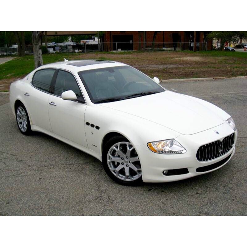KONIGMotorCo's tweet image. 2009 Maserati Quattroporte
Mileage: 22,125 miles
Engine: 4.7L V8
Trans: Auto
Fuel: Petrol
Color: White/Black